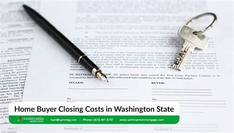 how much are closing costs for seller in washington state